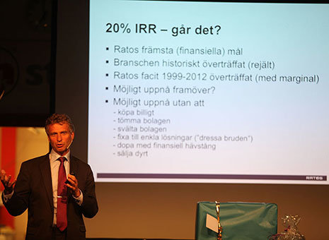Arne Karlsson, Ratos