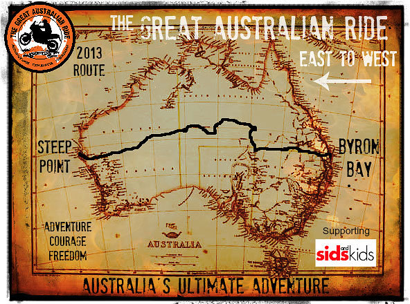 The great Australian ride. 