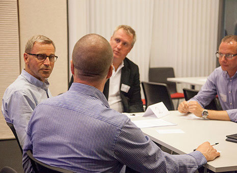 Bild tagen vid en workshop kring kompetensförsörjning som ägde rum 2014. 