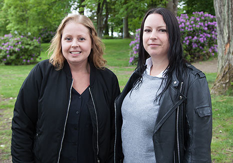 Ida Nyström och Susanne Antonsson gjorde praktik i Etten-Leur, Nederländerna tack vare stipendium från Öhrskogsstiftelsen.