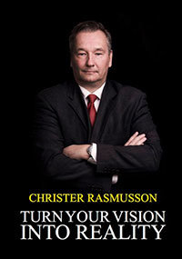 Christer Rasmussons bok "Turn Your Vision into Reality" kommer ut i december. 