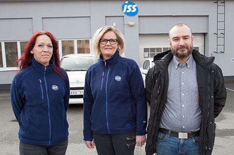 ISS flyttar till Rådhusgatan. På bilden: Erica Agerteg, Anette Billfeldt Karlsson, Fredrik Håkansson